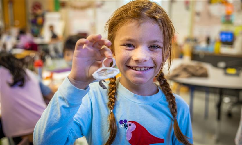 Kenrose Elementary students learn about butterflies
